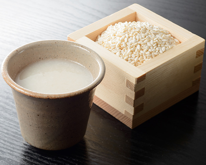 Amazake Made With Rice Koji