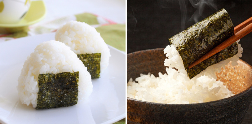 nori rice onigiri