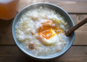 Brown Rice Egg Porridge