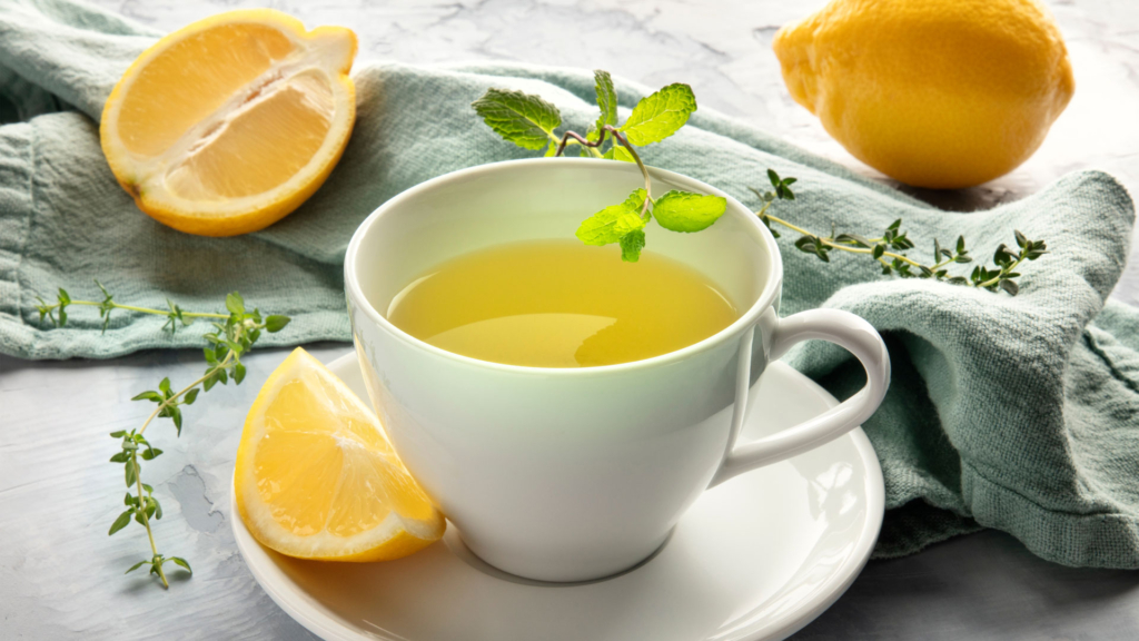 Sencha Green Tea With Lemon