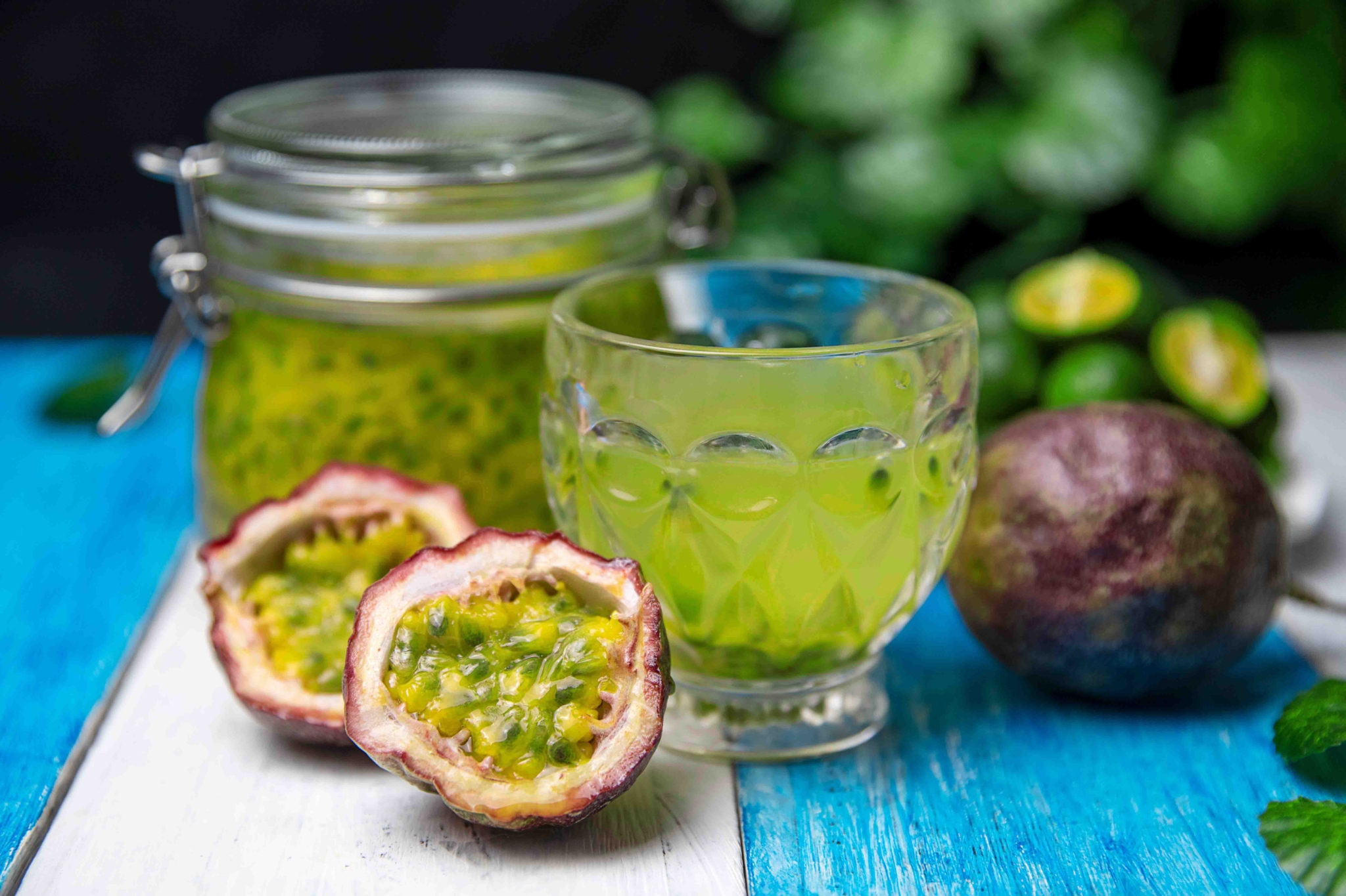 Iced Passion Fruit Green Tea Recipe