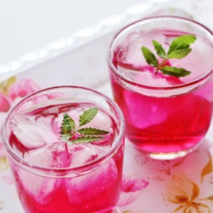 Red Shiso Juice with Rice Vinegar