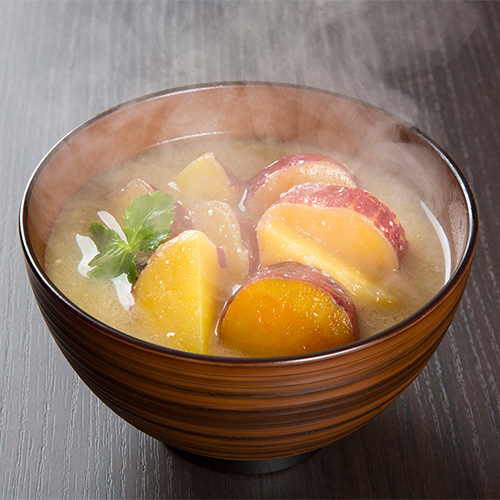 sweet potato miso soup