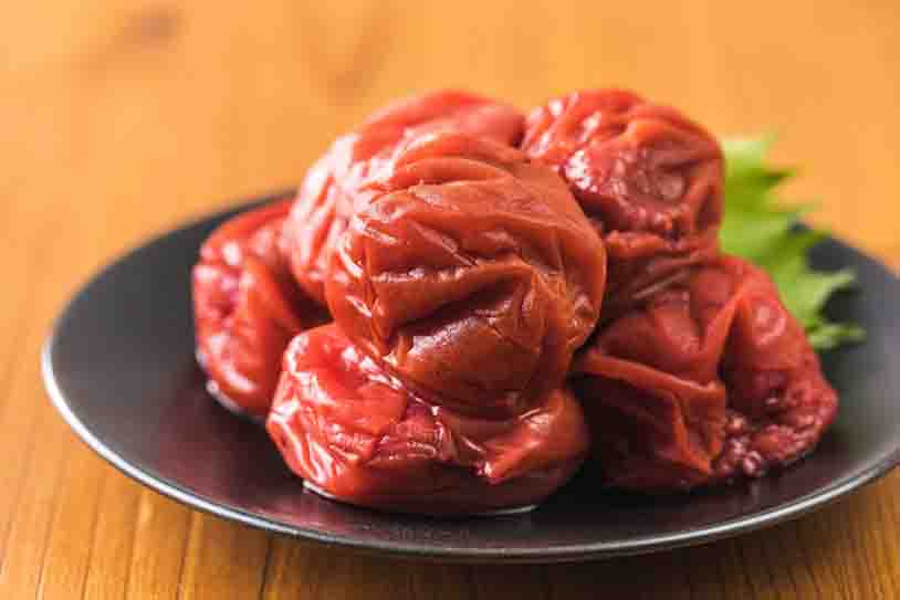 Umeboshi plums