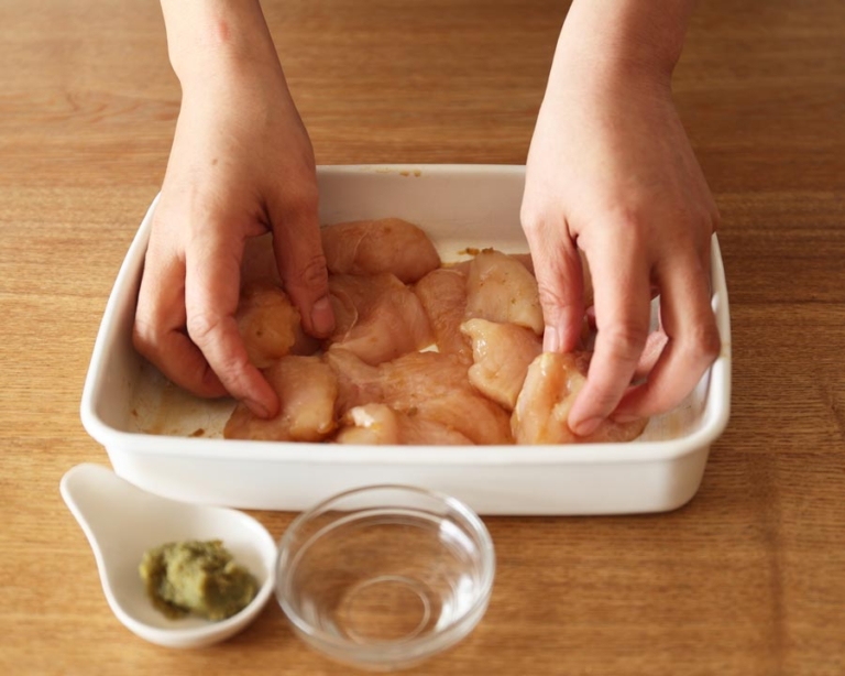 Grilled Chicken Breast with Yuzu Kosho