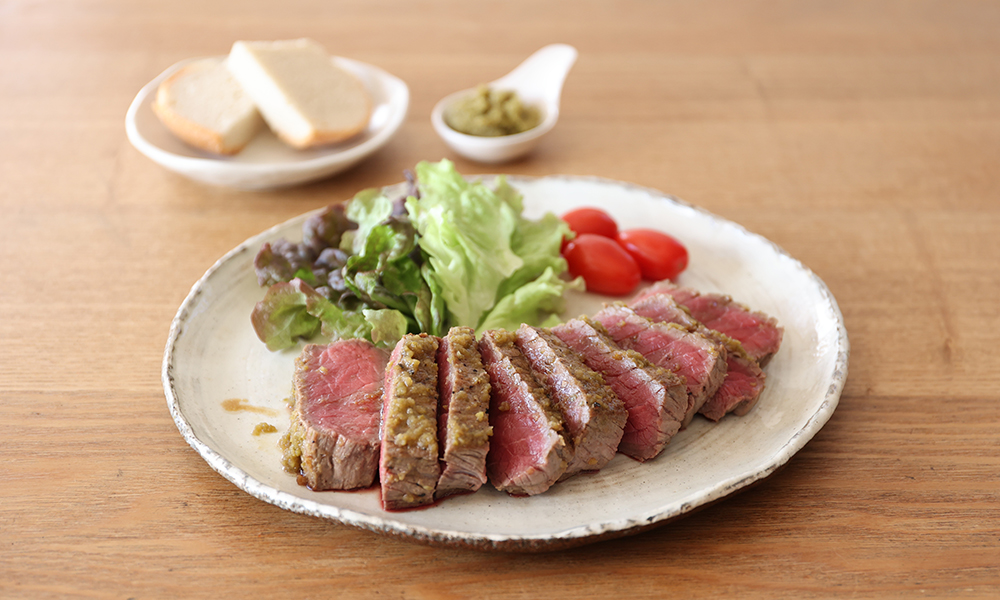 yuzu kosho beef steak