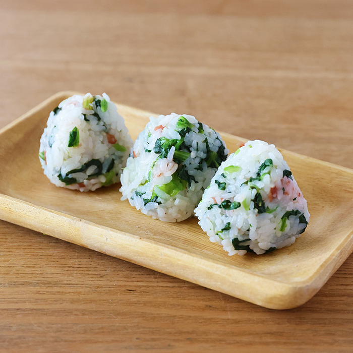 Umeboshi Onigiri (Rice Balls with Japanese Salt Plums)